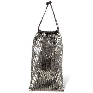 ALEXANDER WANG Chainmail Leather Clutch / Dust Bag